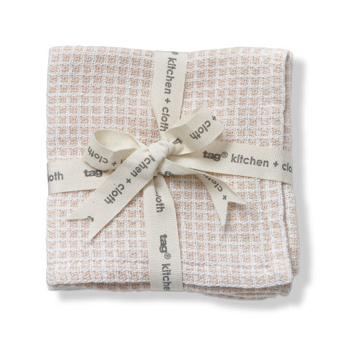 Picture of TAG TEXTUREDCHECK DISHCLOTH S2 BLUSH