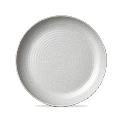 Picture of BROOKLYN MELAMINE SALAD PLATE LT GRAY