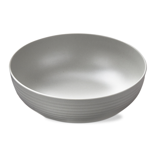 Picture of BROOKLYN MELAMINE SERVING BOWL LT GRAY