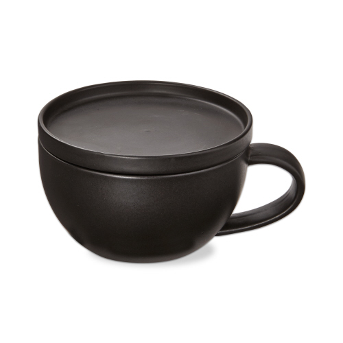 Picture of LOGAN SOUP MUG WITH LID BLACK