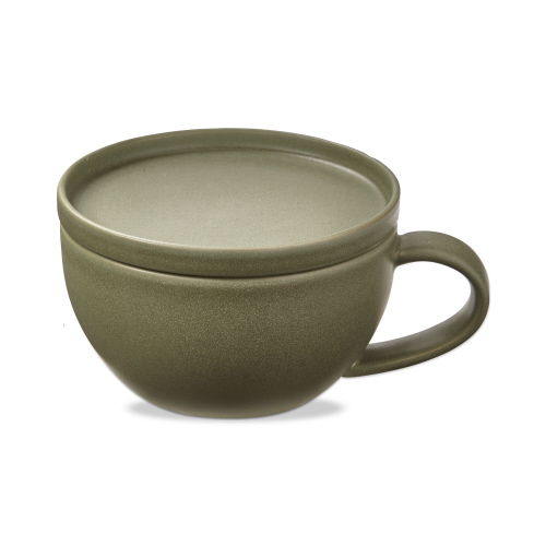 Picture of LOGAN SOUP MUG WITH LID SAGE