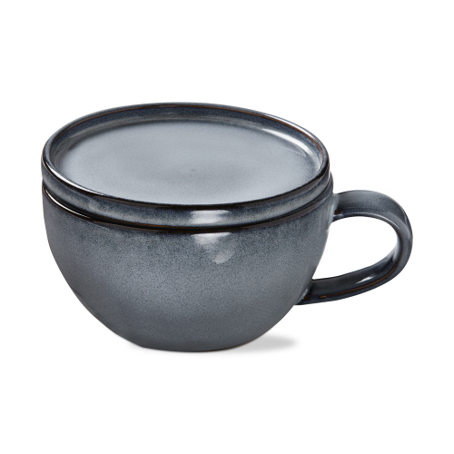 Picture of LOGAN SOUP MUG WITH LID LT BLUE