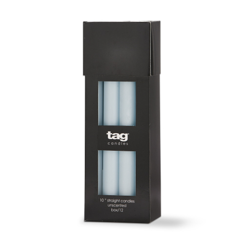 Picture of COLOR STUDIO 10" STRAIGHT CANDLE LT BLUE