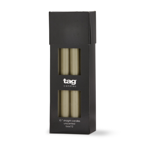 Picture of COLOR STUDIO 10" STRAIGHT CANDLE SAGE