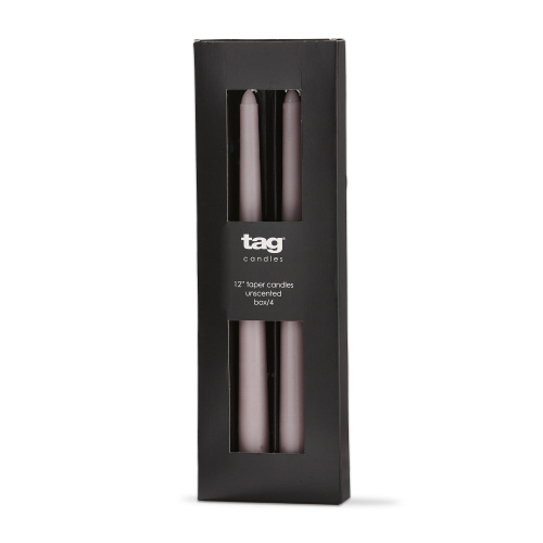Picture of COLOR STUDIO 12" TAPER CANDLE S/4 LAVNDR