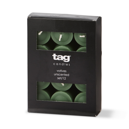 Picture of COLOR STUDIO VOTIVE CANDLES S/12 HUNTER