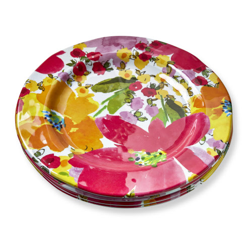 Picture of SPRINGTIME FLORAL MEL DINNER PLT S/4