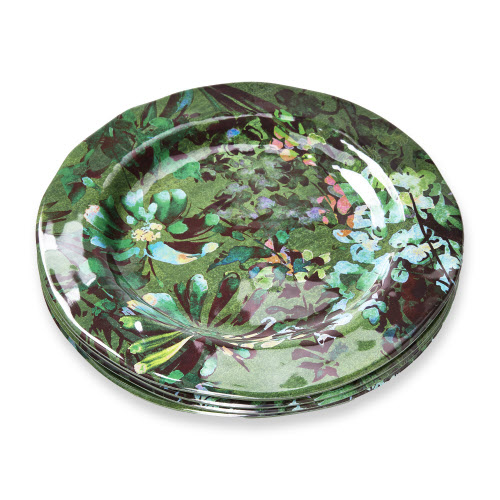 Picture of BOTANICA MELAMINE DINNER PLATE S/4