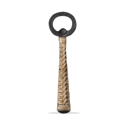 Picture of BAMBOO HANDLE FORGED BOTTLE OPENER