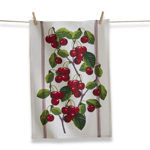 Picture of ORCHARD CHERRIES DISHTOWEL