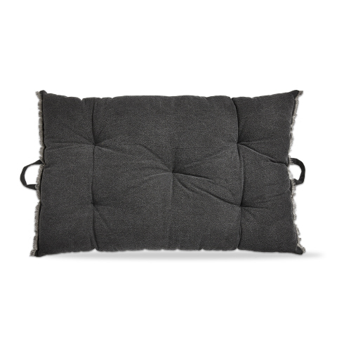 Picture of THROW PILLOW WITH HANDLES BLACK