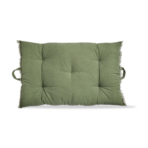 Picture of THROW PILLOW WITH HANDLES GREEN
