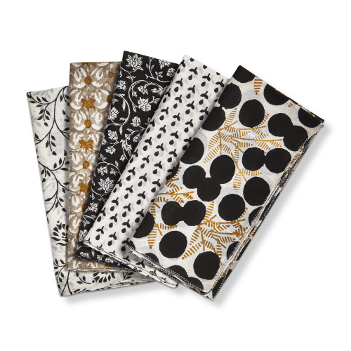Picture of BLOCK PRINT NAPKIN ASMT/5 MULTI