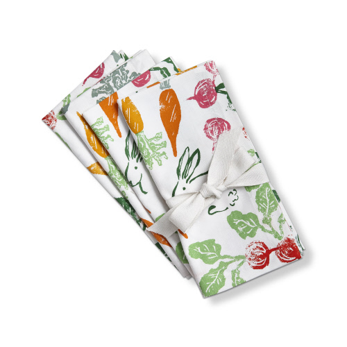 Picture of VEGGIE BUNNY NAPKIN S/4