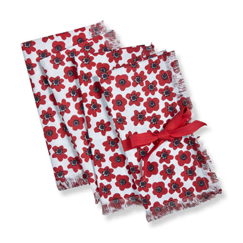 Picture of HAPPY FLOWER NAPKIN S/4