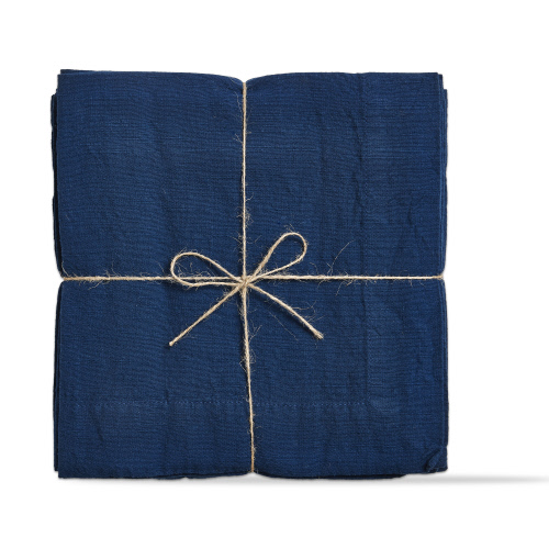 Picture of THREADS SLUB NAPKIN S/4 NAVY