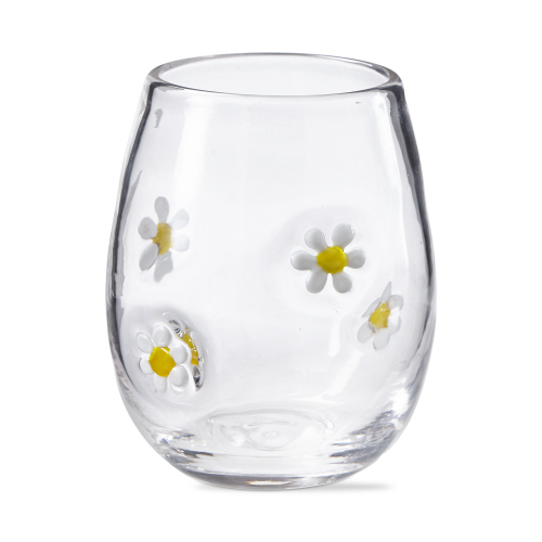 Picture of FLOWER STEMLESS WINE GLASS