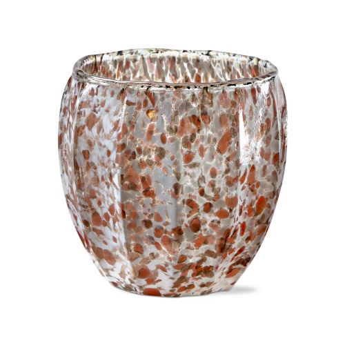Picture of CONFETTI GLASS TEALIGHT HOLDER