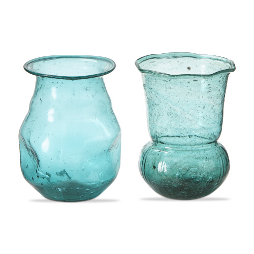 Picture of JEWEL BLOWN GLASS VASES