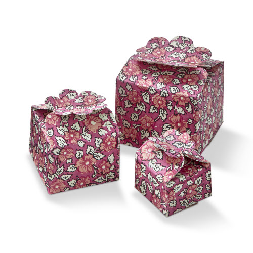Picture of EMMA HANDMADE PAPER GIFT BOX S/3