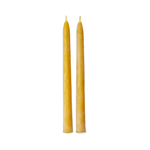 Picture of BEESWAX 10" DIPPED TAPERS S/2