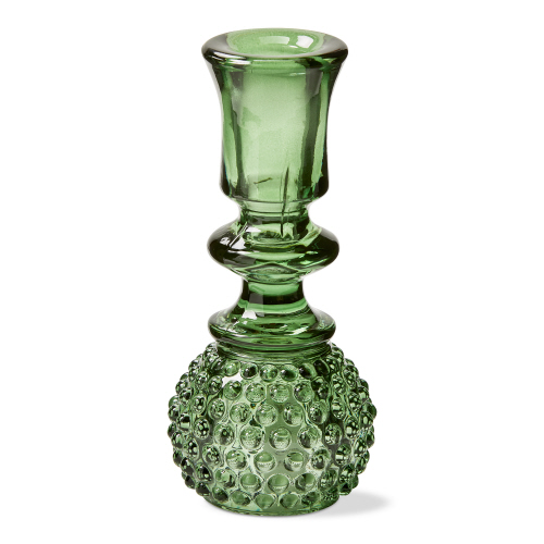 Picture of HERITAGE HOBNAIL TLGHT TAPER HLDR GREEN