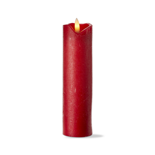 Picture of WEATHERED LED PILLAR 2X7 RED