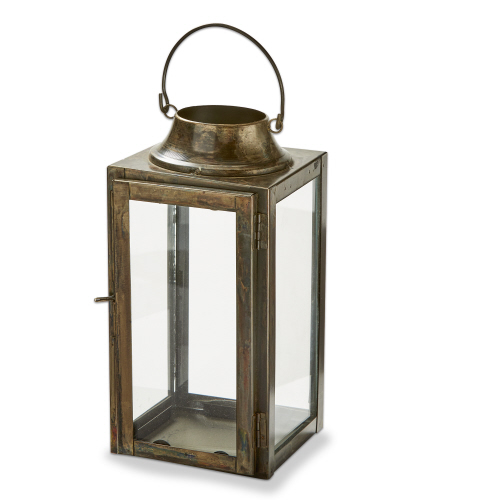 Picture of LIAM LANTERN SHORT ANTIQUE BRONZE