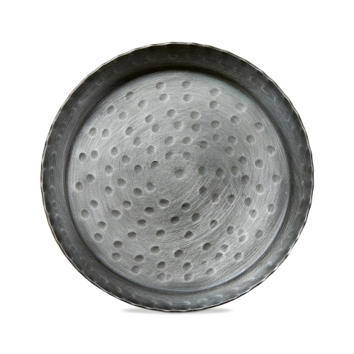 Picture of REMI ROUND PILLAR PLATE BLACK