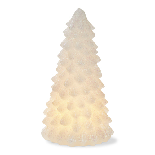 Picture of SNOWY PINE TREE LED CANDLE LARGE