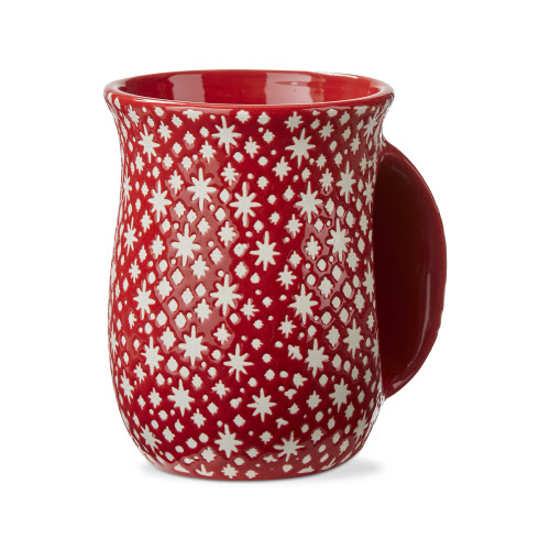 Picture of TWINKLE TWINKLE HANDWARMER MUG RED
