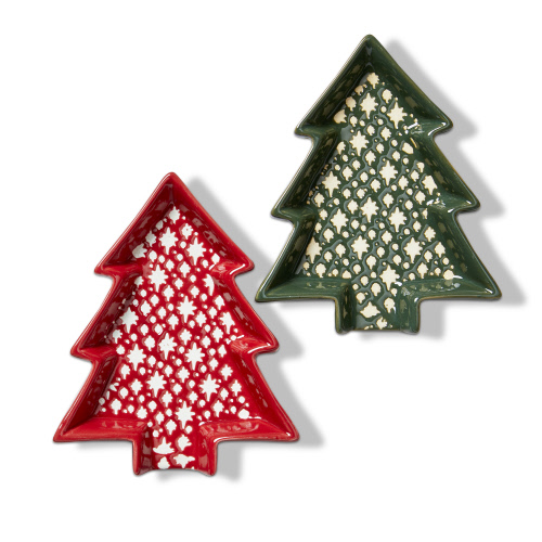 Picture of WINTER TREES SPOON REST ASMT/2