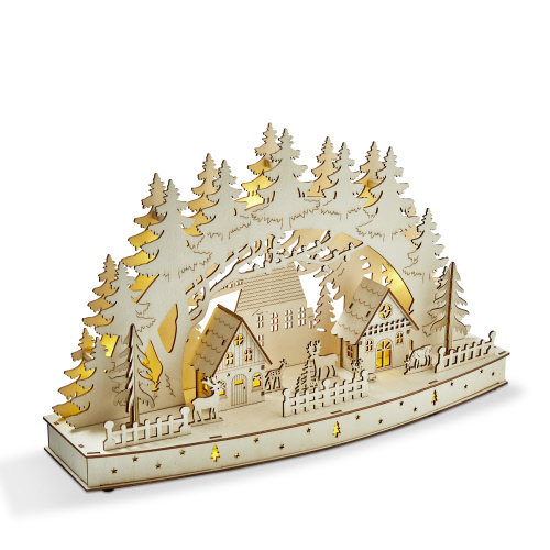 Picture of WINTER VILLAGE LED DECOR
