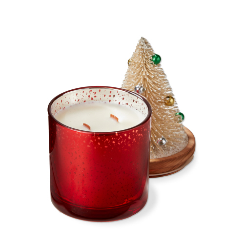 Picture of CEDAR FIREPLACE BOTTLE BRUSH CANDLE