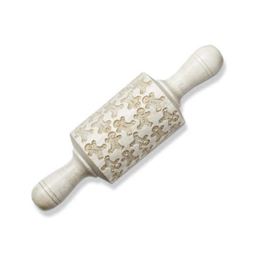 Picture of GINGERBREAD MAN KIDS EMB ROLLING PIN
