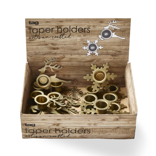 Picture of SNWFLK REINDEER TAPER ASMT/20 CDU