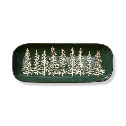 Picture of WILDE PINE TREE RECT PLATTER