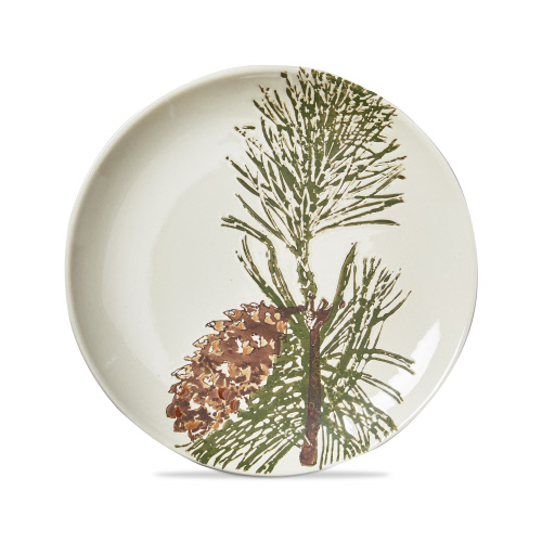 Picture of WILDE PINE BOUGH APPETIZER PLATE