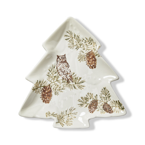 Picture of WILDE PINE TREE SHAPED PLATTER