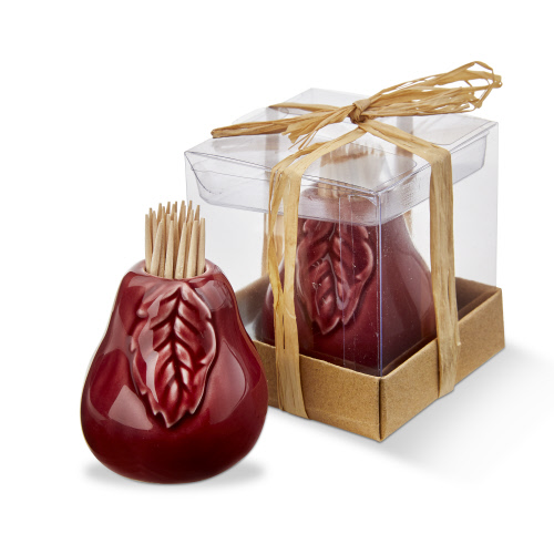Picture of PEAR TOOTHPICK HOLDER SET