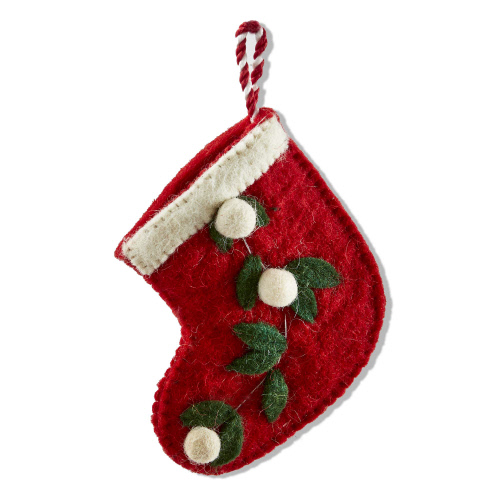 Picture of SPRIG STOCKING GIFT CARD HLDR ORNMT
