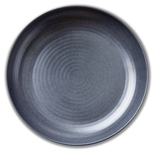 Picture of BROOKLYN MELAMINE DINNER PLATE CHARCOAL