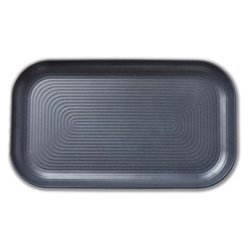 Picture of BROOKLYN MELAMINE RECT PLATTER CHARCOAL