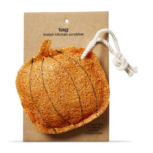 Picture of PUMPKIN LOOFAH SCRUBBER