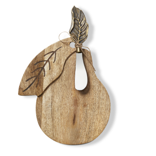 Picture of PEAR SHAPED BOARD & SPREADER SET