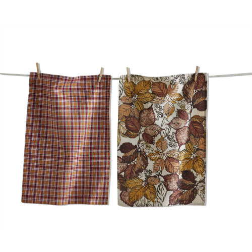 Picture of GATHERING LEAVES DISHTOWEL S/2