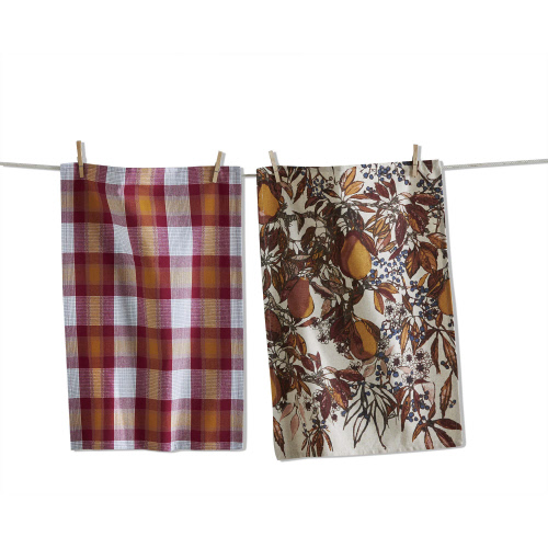 Picture of PEAR DISHTOWEL S/2