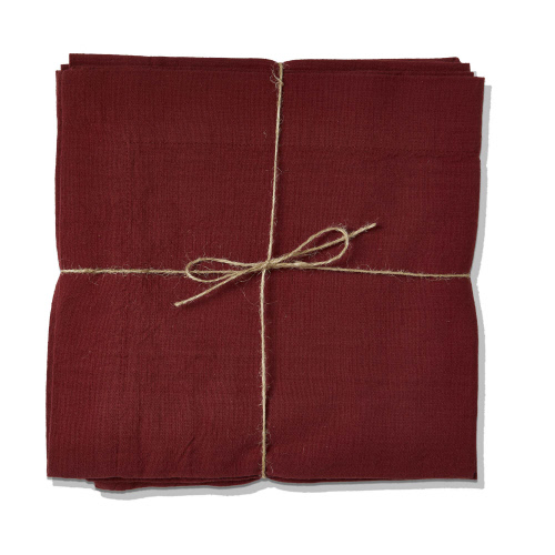Picture of THREADS SLUB NAPKIN S/4 BRICK