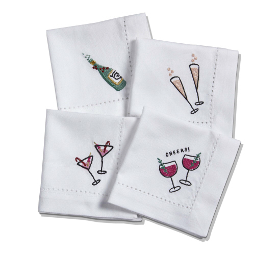 Picture of CHEERS COCKTAIL NAPKIN ASMT/4