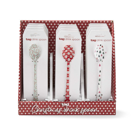 Picture of CHRISTMAS DRINK SPOON ASMT/12 CDU